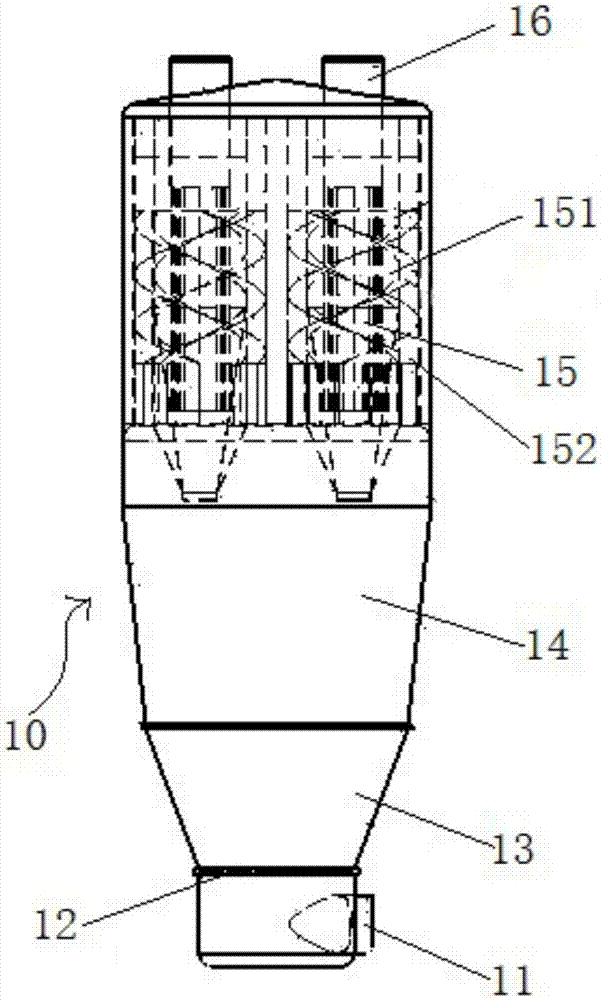 Energy-saving vortex fluidized bed