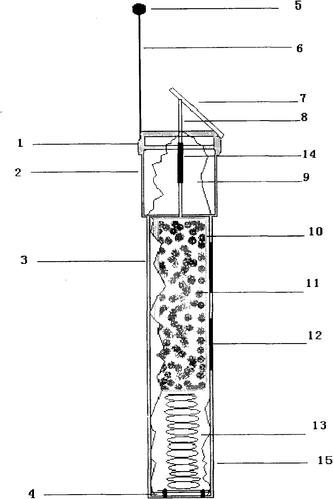 Termite trapping control device