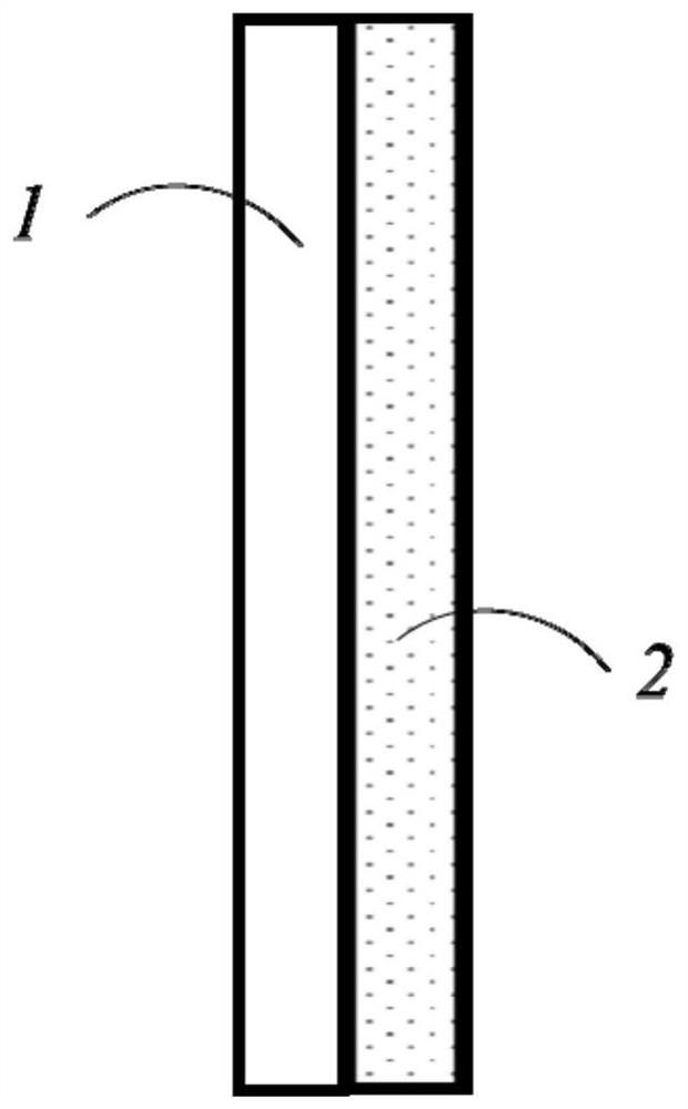 Double-sided projection screen and double-sided projection system with same