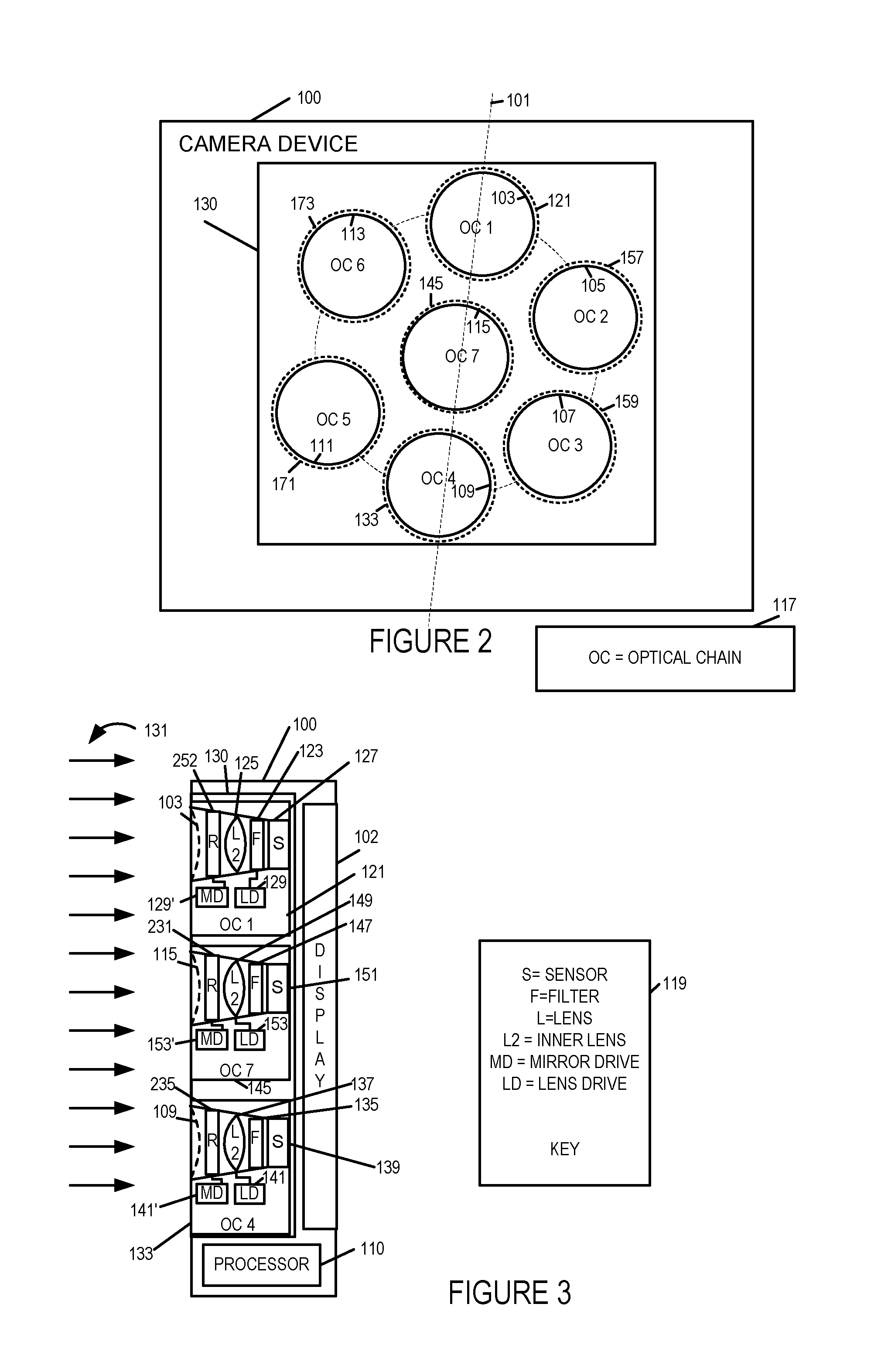 Methods and apparatus for supporting burst modes of camera operation