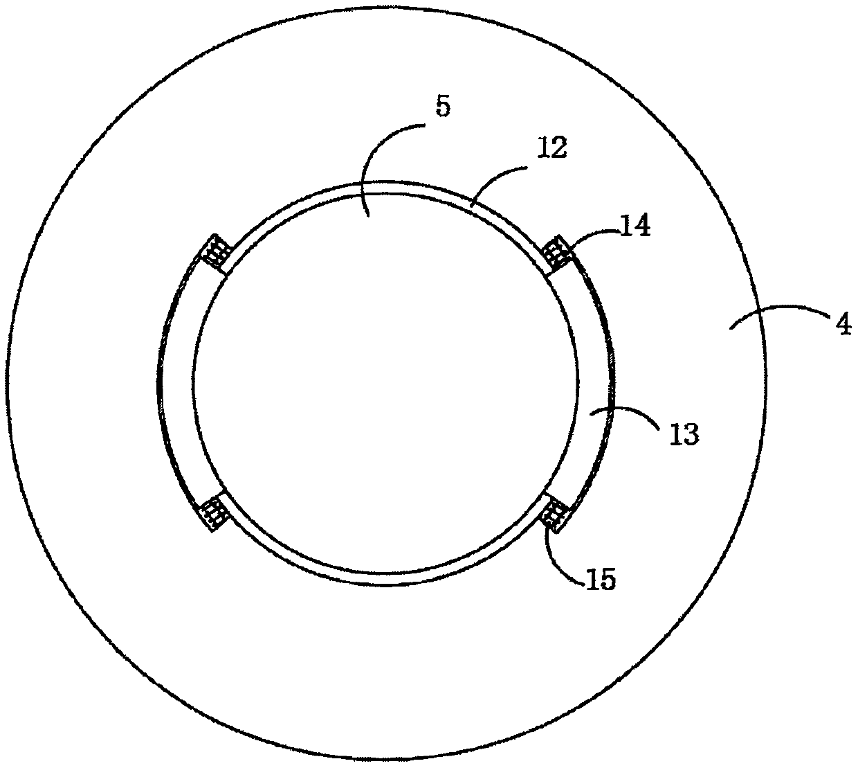 Force sensor for polishing robot