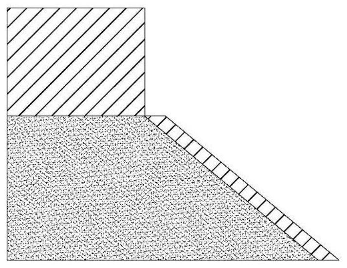 A Calculation and Description Method of Binary Structure Bank Collapse Model