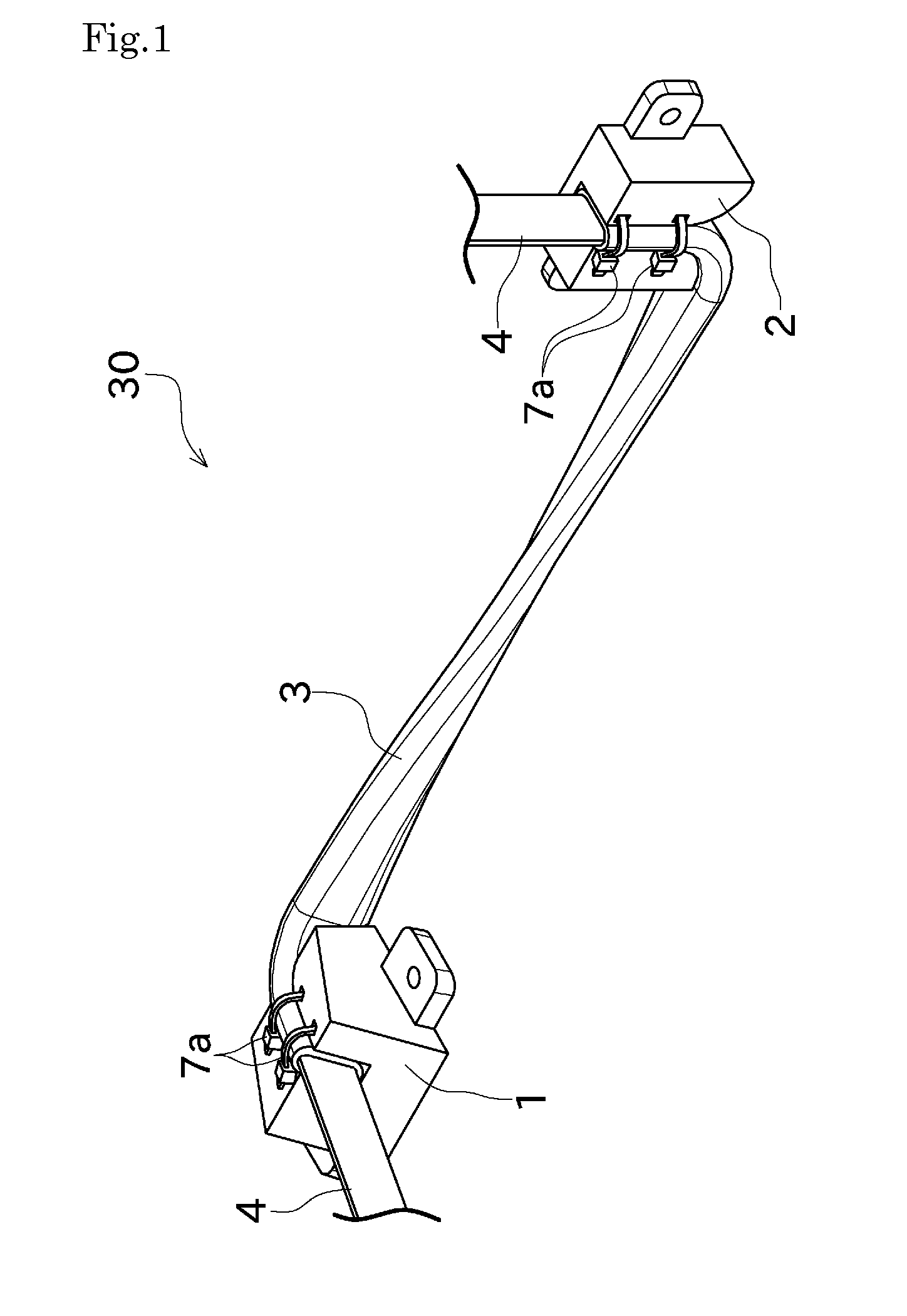 Electric power supply device for sliding door