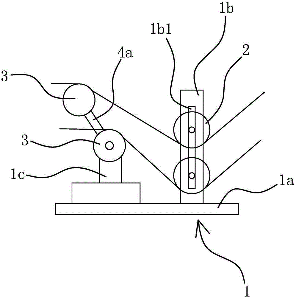 Flattening device for steel wire of steel wire knitting outer tube in bronchial cannula