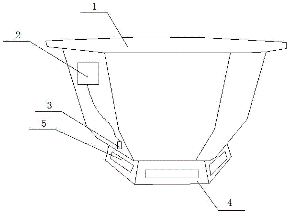 Novel plastic flowerpot