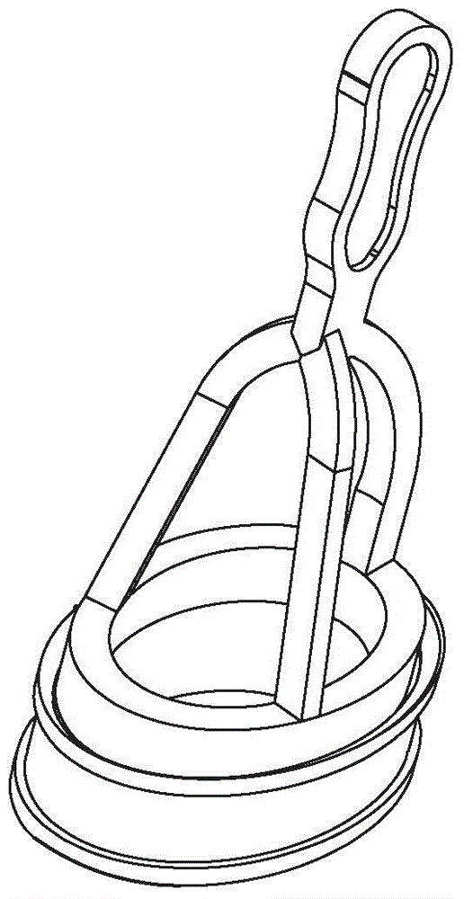 Disposable circumcision anastomat and driver combined structure