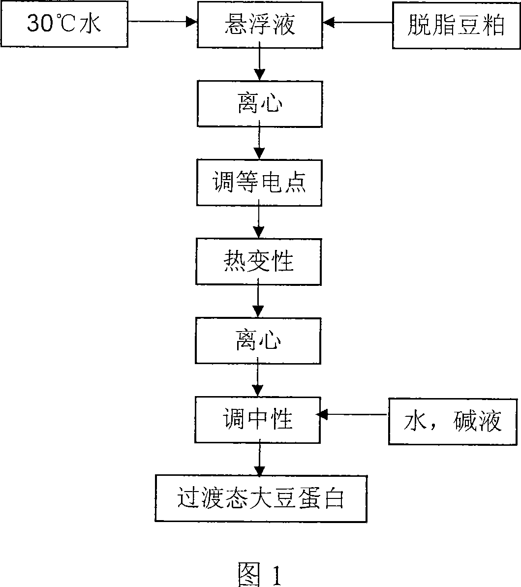 Enzyme modification method for preparing low gel property high dispersancy soy protein