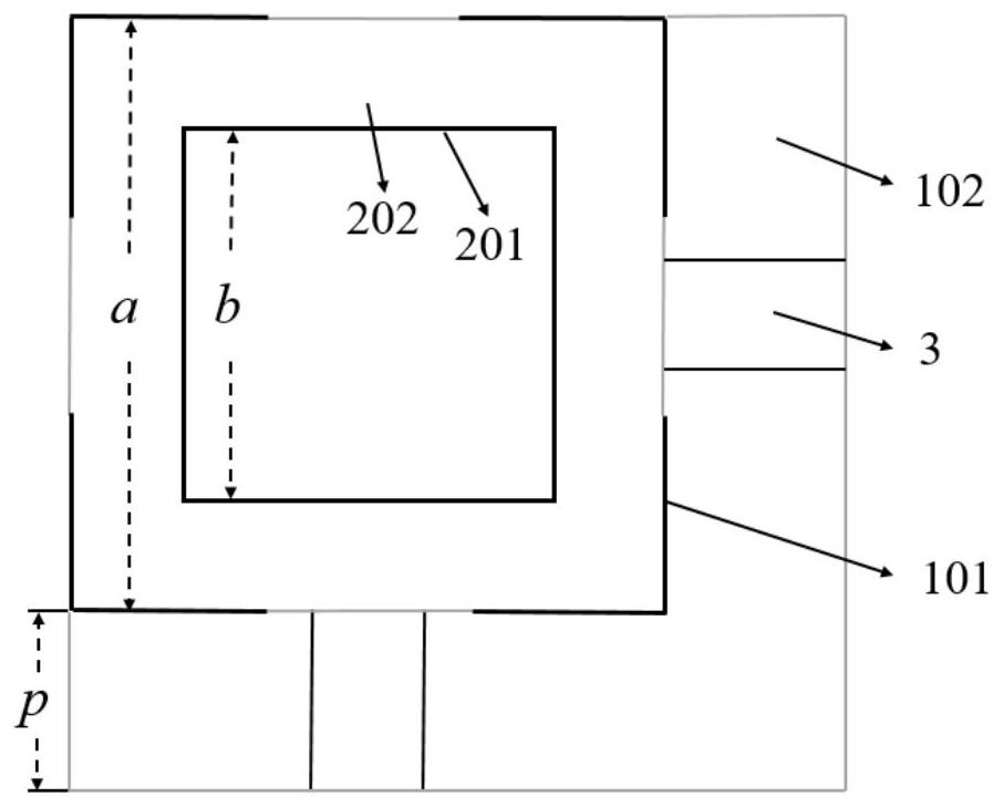 A dual-polarization broadband external suppression three-dimensional frequency selective surface