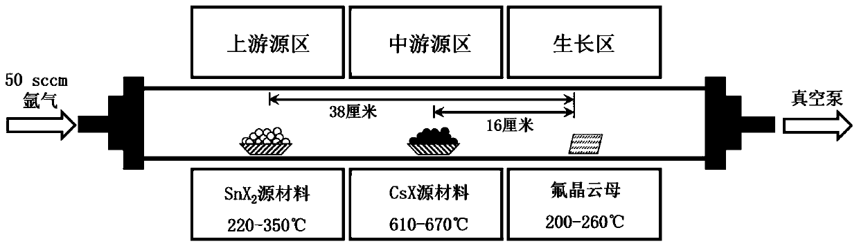 Preparation method of all-inorganic lead-free metal halide perovskite nanowire and high-performance infrared detection application of nanowire