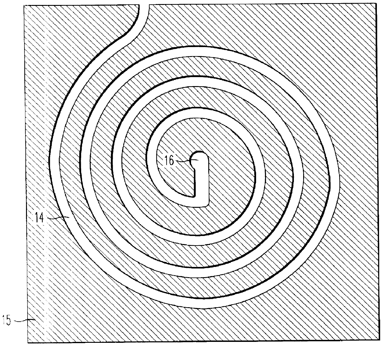 Process and installations for separation of magnetic particles in a fluid for biological analysis, and application of said process