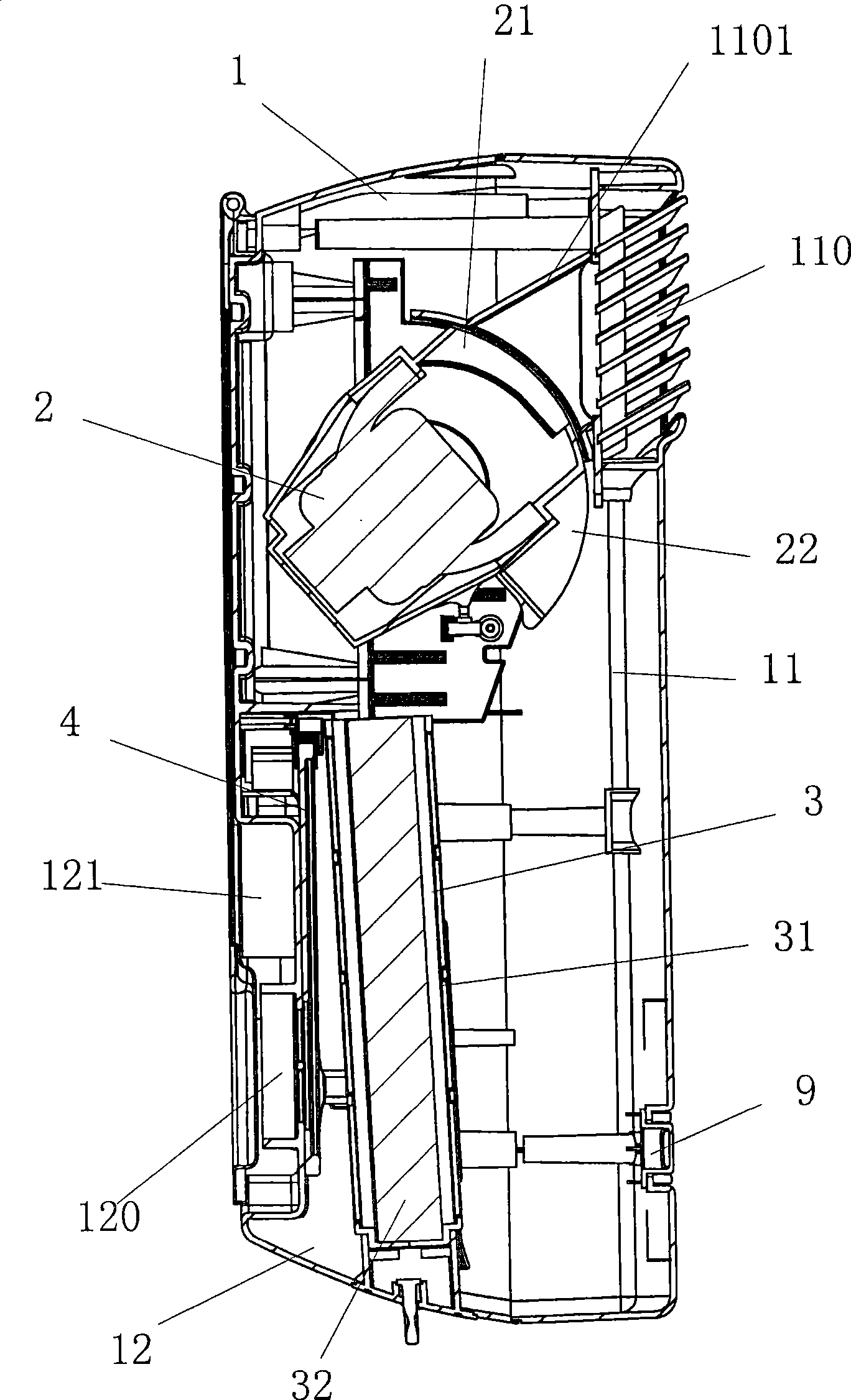 Fresh air ventilation machine