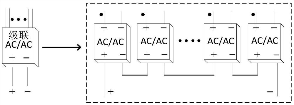 Novel deep and far sea wind power transmission system based on medium-low-power frequency collection