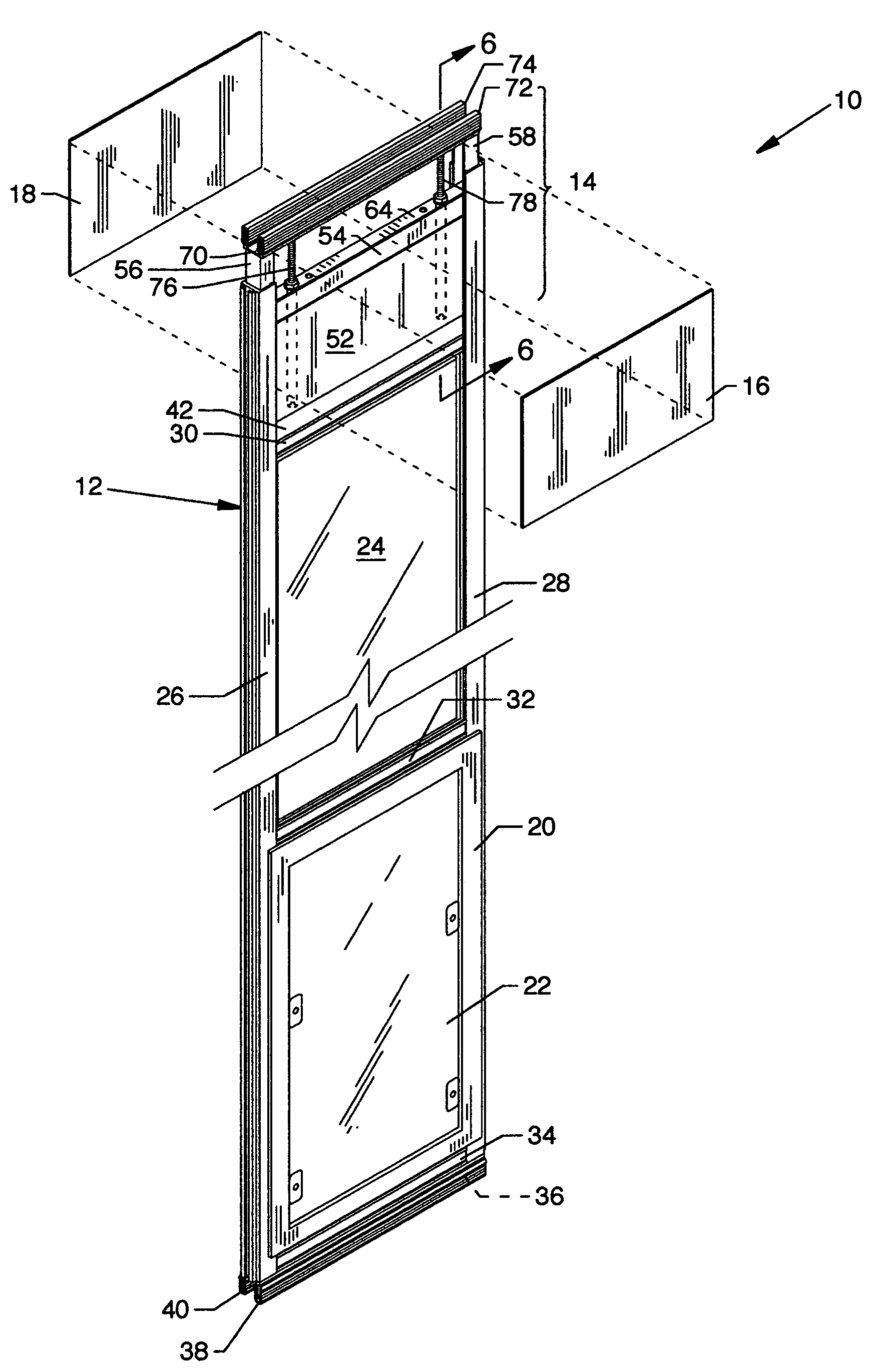 Pet door panel insert