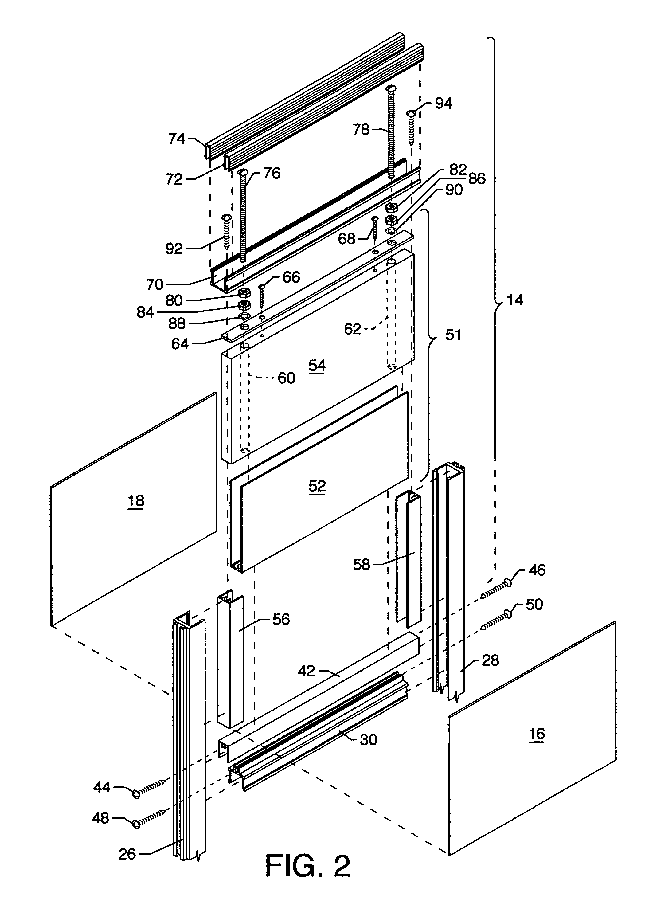 Pet door panel insert