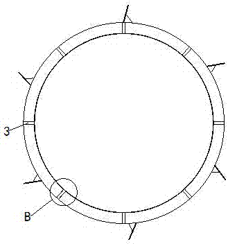 Construction method for grouting reinforcement of bad geological section of tunnel