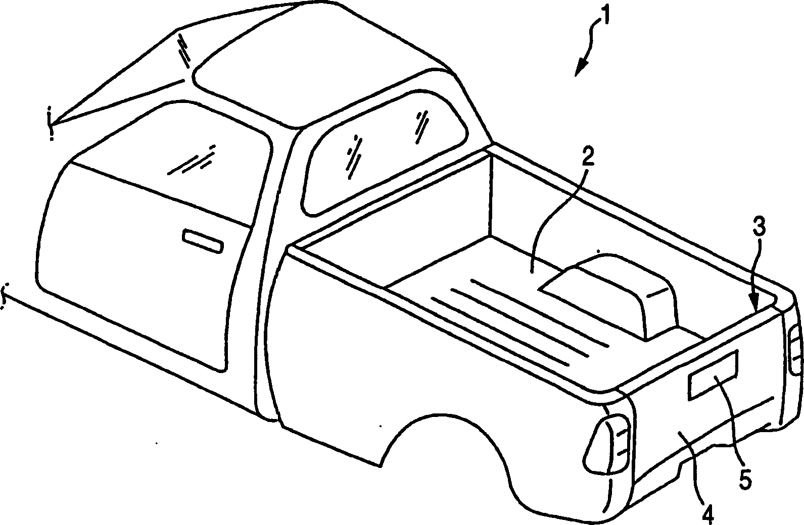 Vehicle rear tailgate