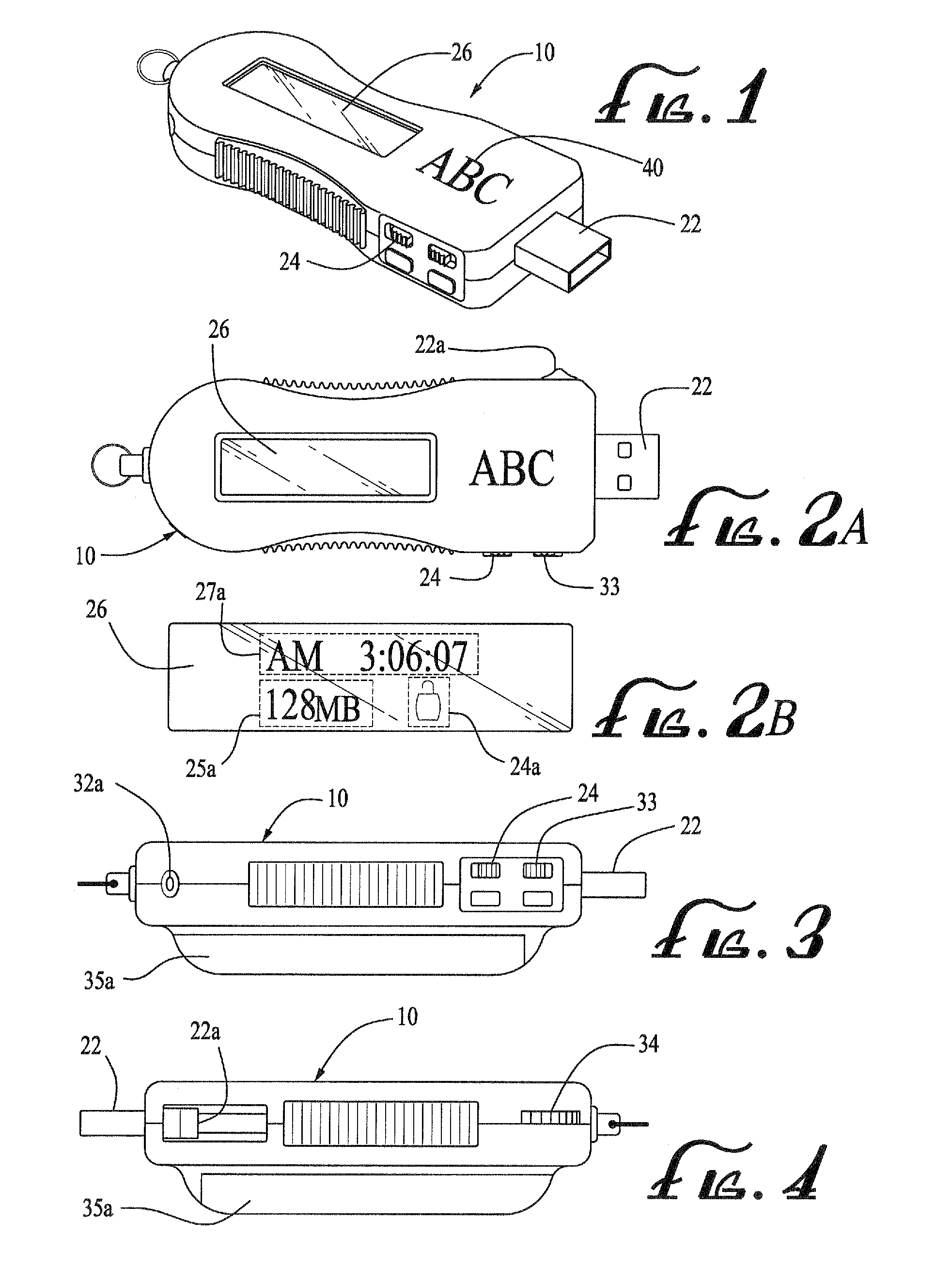 Flash drive-radio combination