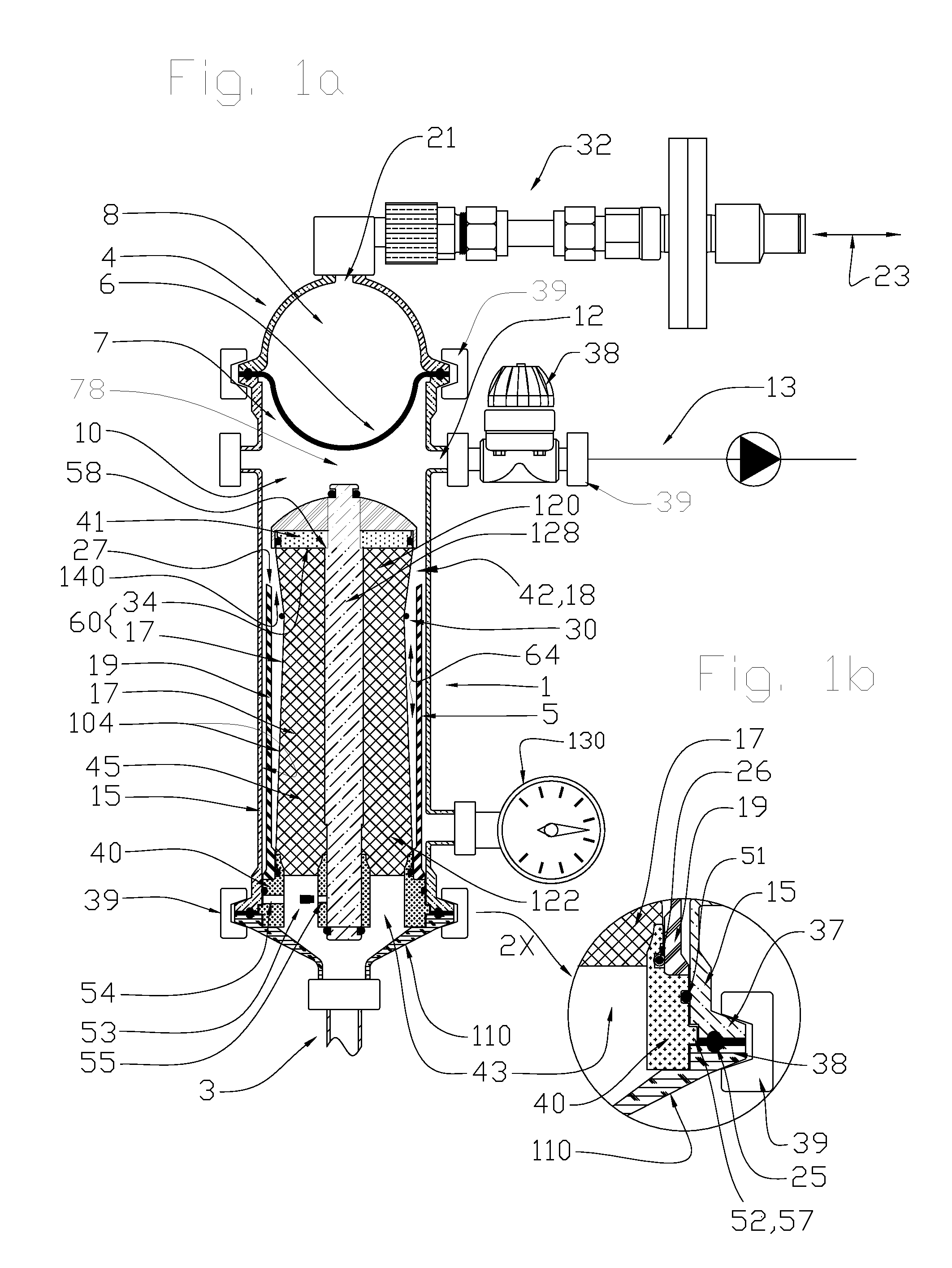 Screen Filter Module for Alternating Flow Filtration