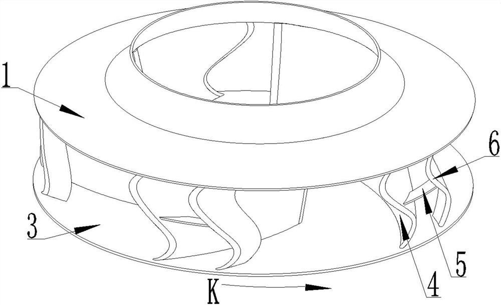 Backward centrifugal fan and air conditioner