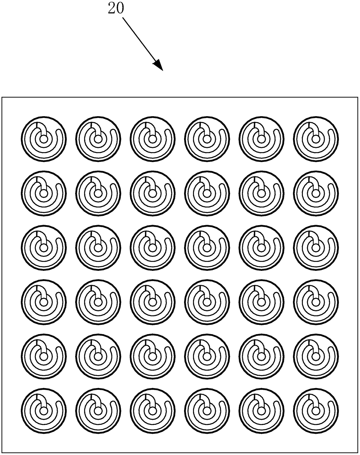 Helical reflective antenna and high power capacity array and transmitting system formed by the helical reflective antenna