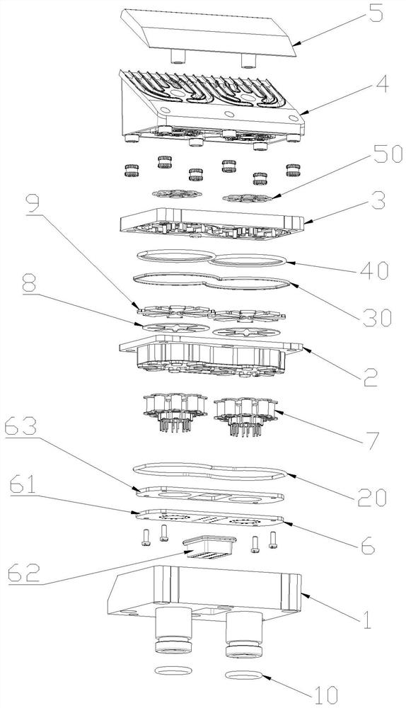 Pneumatic valve body