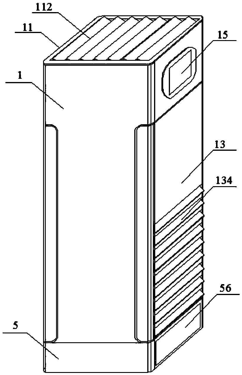 Air purifier improving replacement stability of filter mechanism