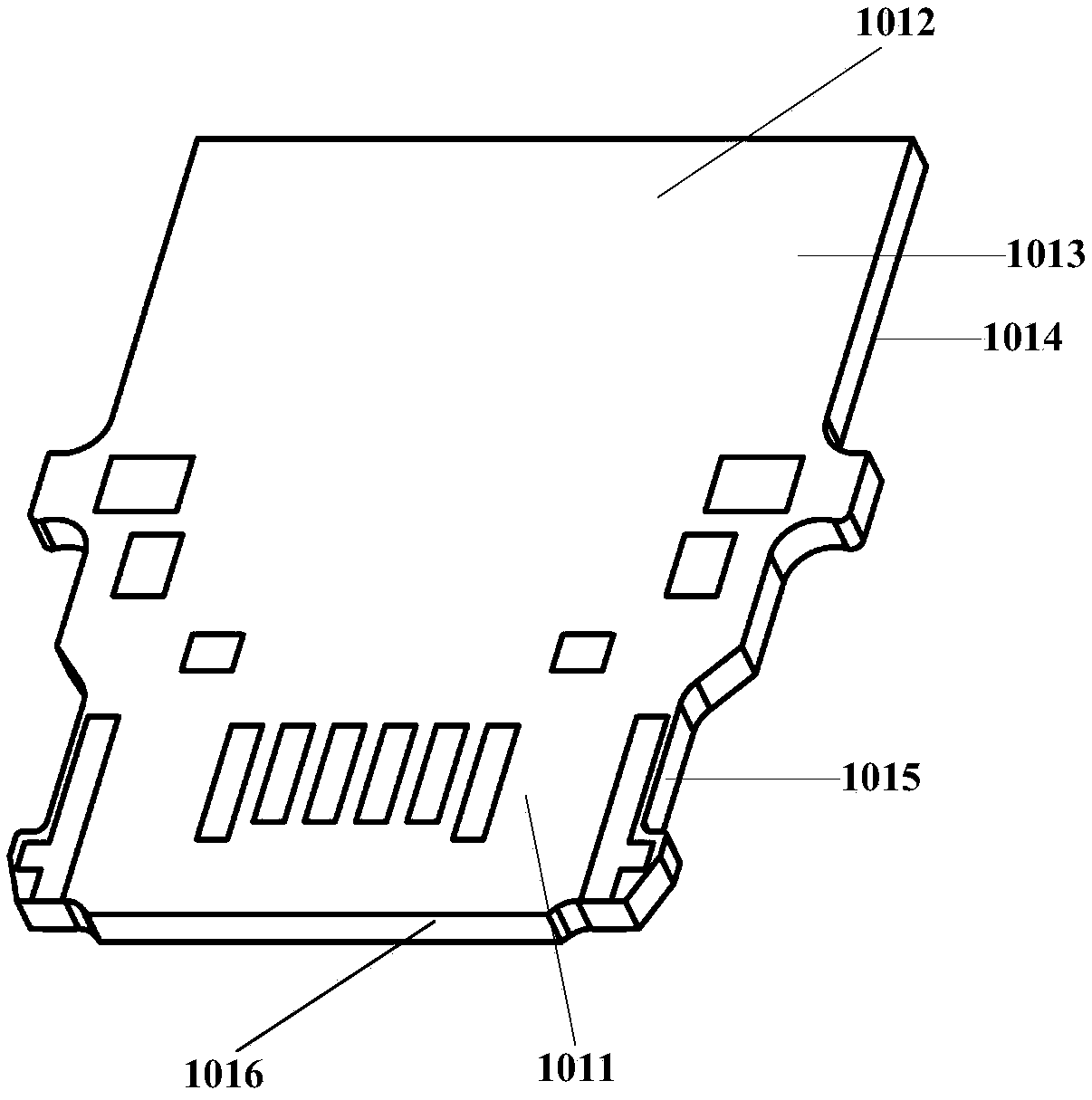 Terminal module, socket and terminal