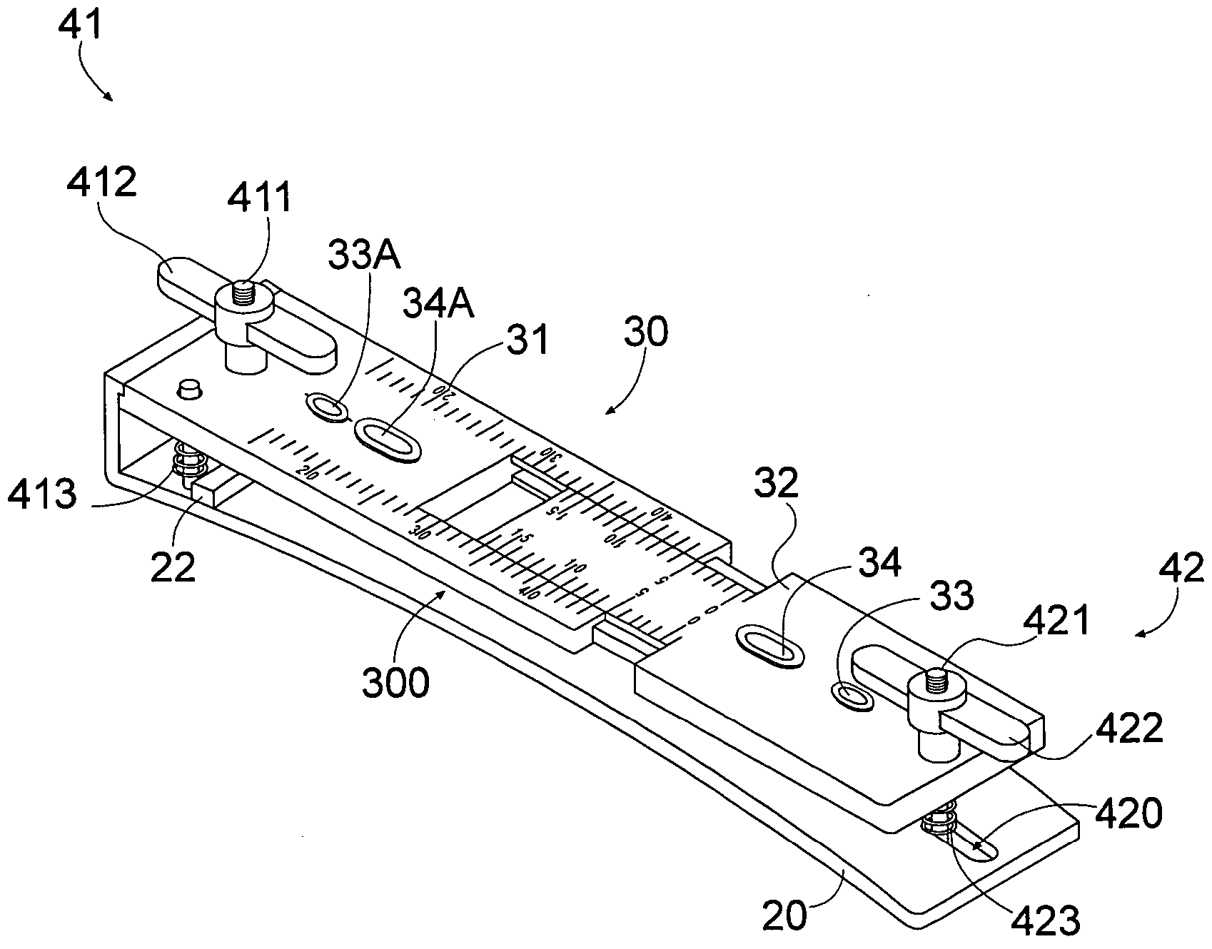 Optical lens hole drilling guider