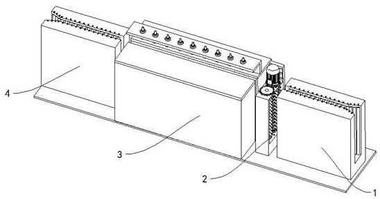 A washing device for building formwork