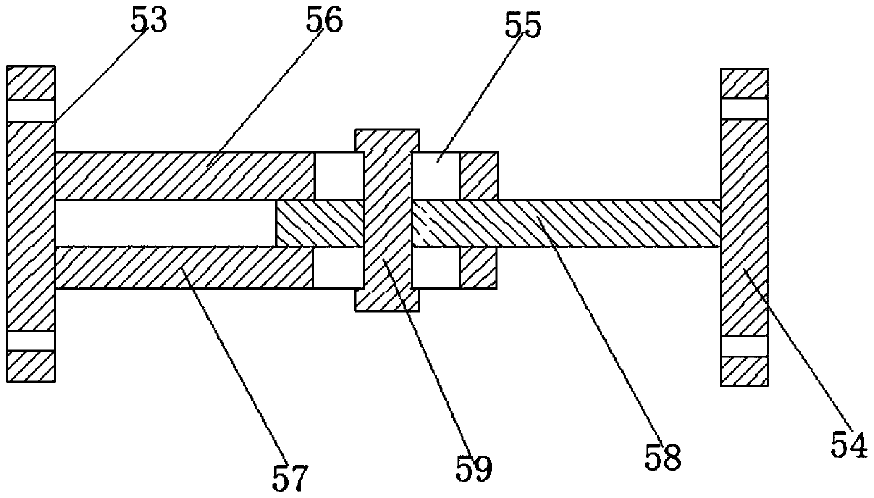 Shock insulation structure for separating upper story and lower story in two-story station