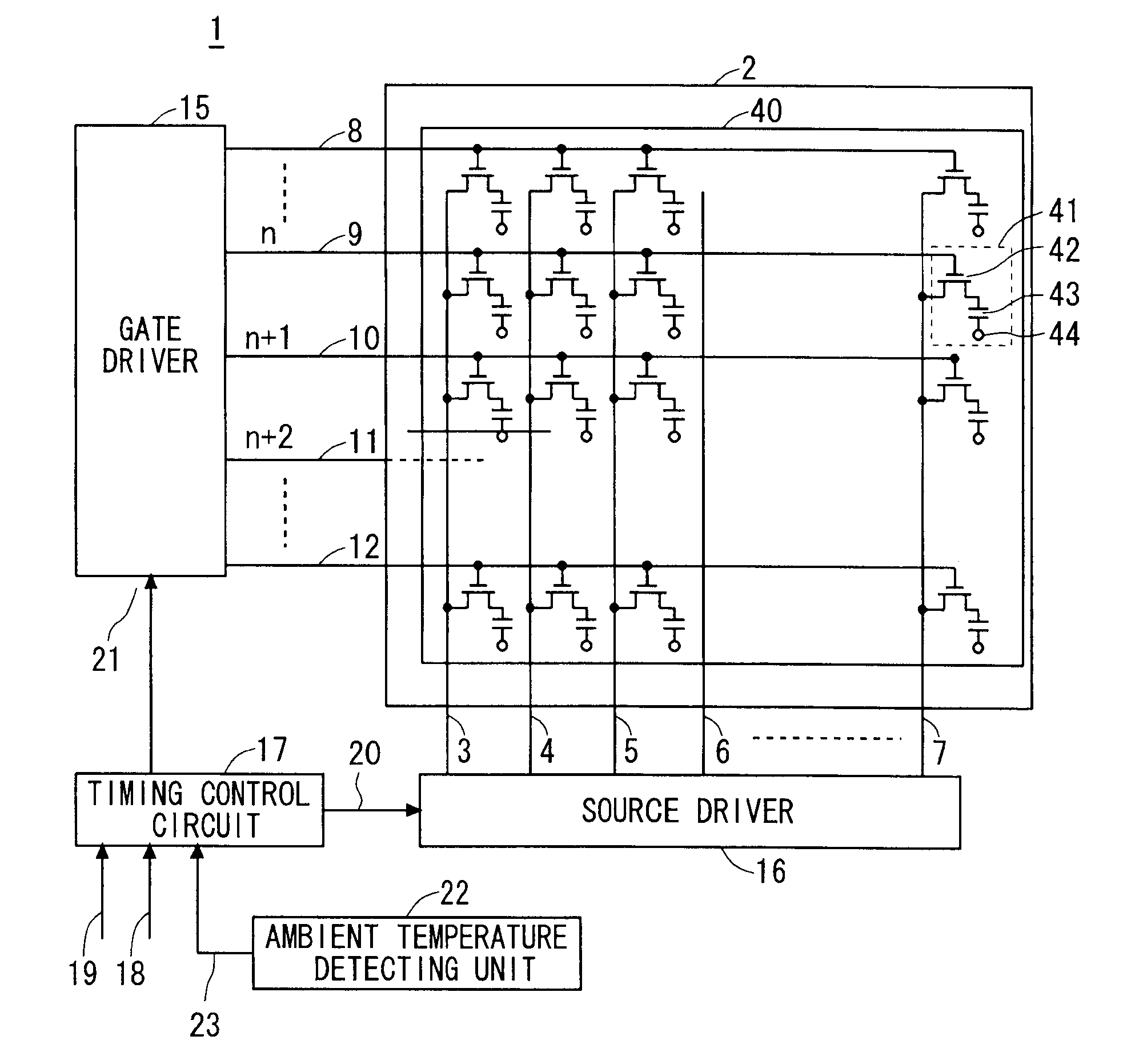 Method of driving a liquid crystal panel