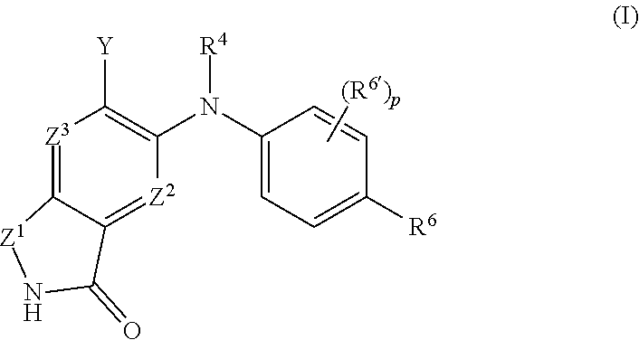 Isoindolones derivatives as MEK kinase inhibitors and methods of use