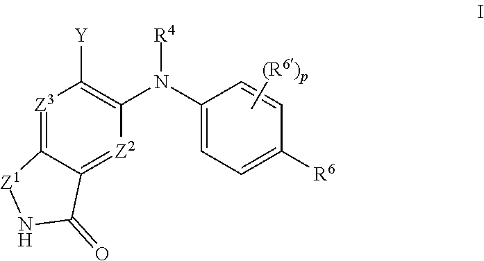 Isoindolones derivatives as MEK kinase inhibitors and methods of use