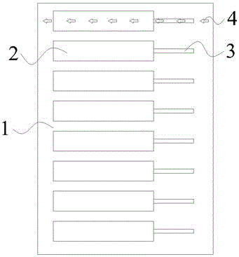 Optimization design method for uniform liquid distribution of heat exchanger