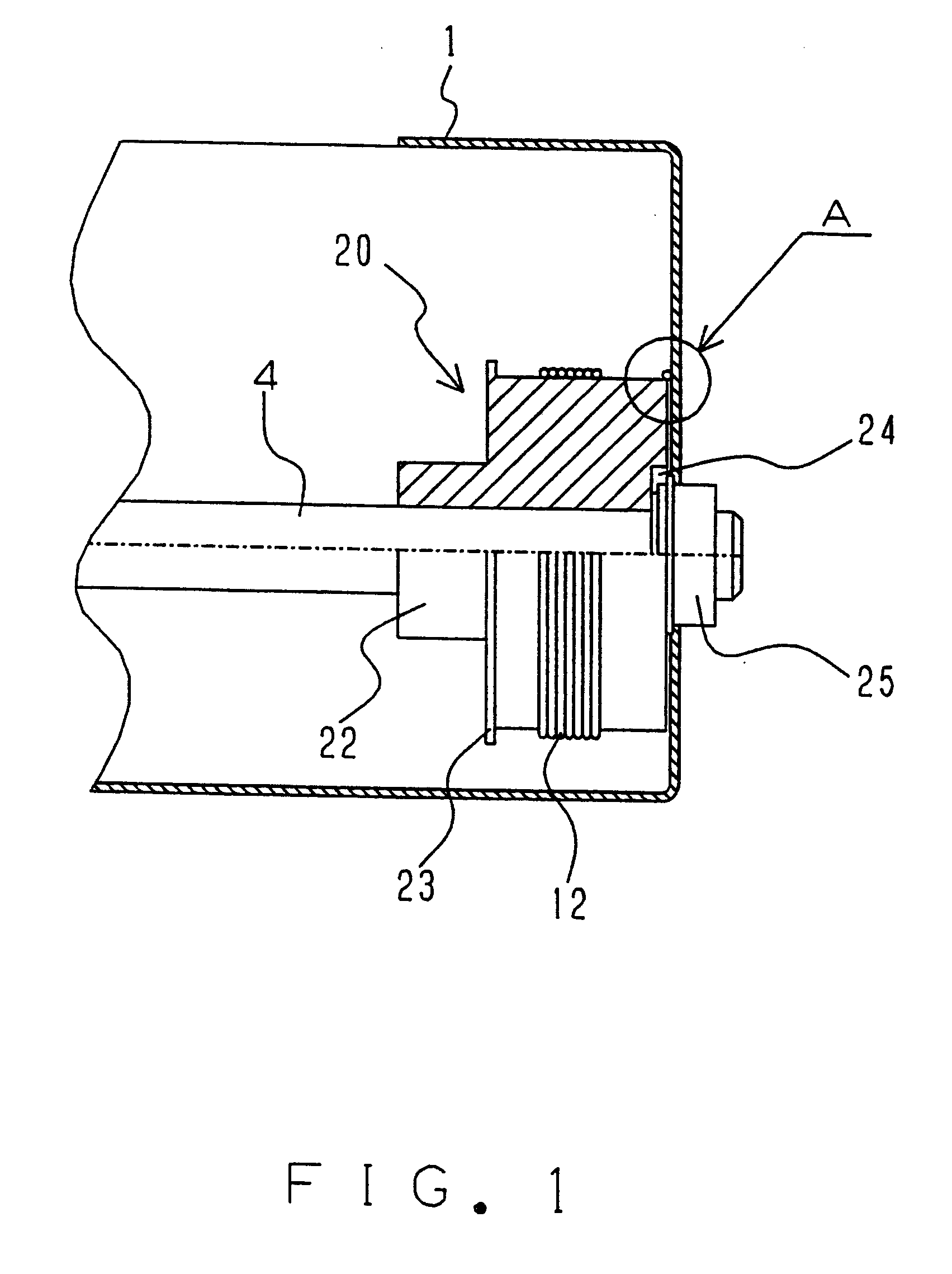 Take-up pulley in an image processor