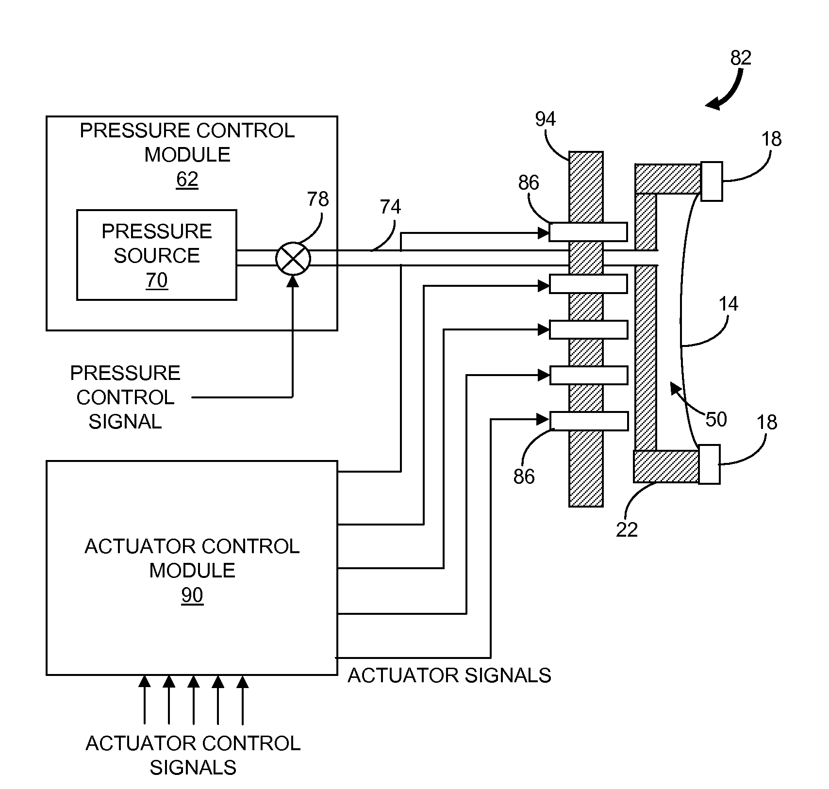 Magnetic membrane mirror