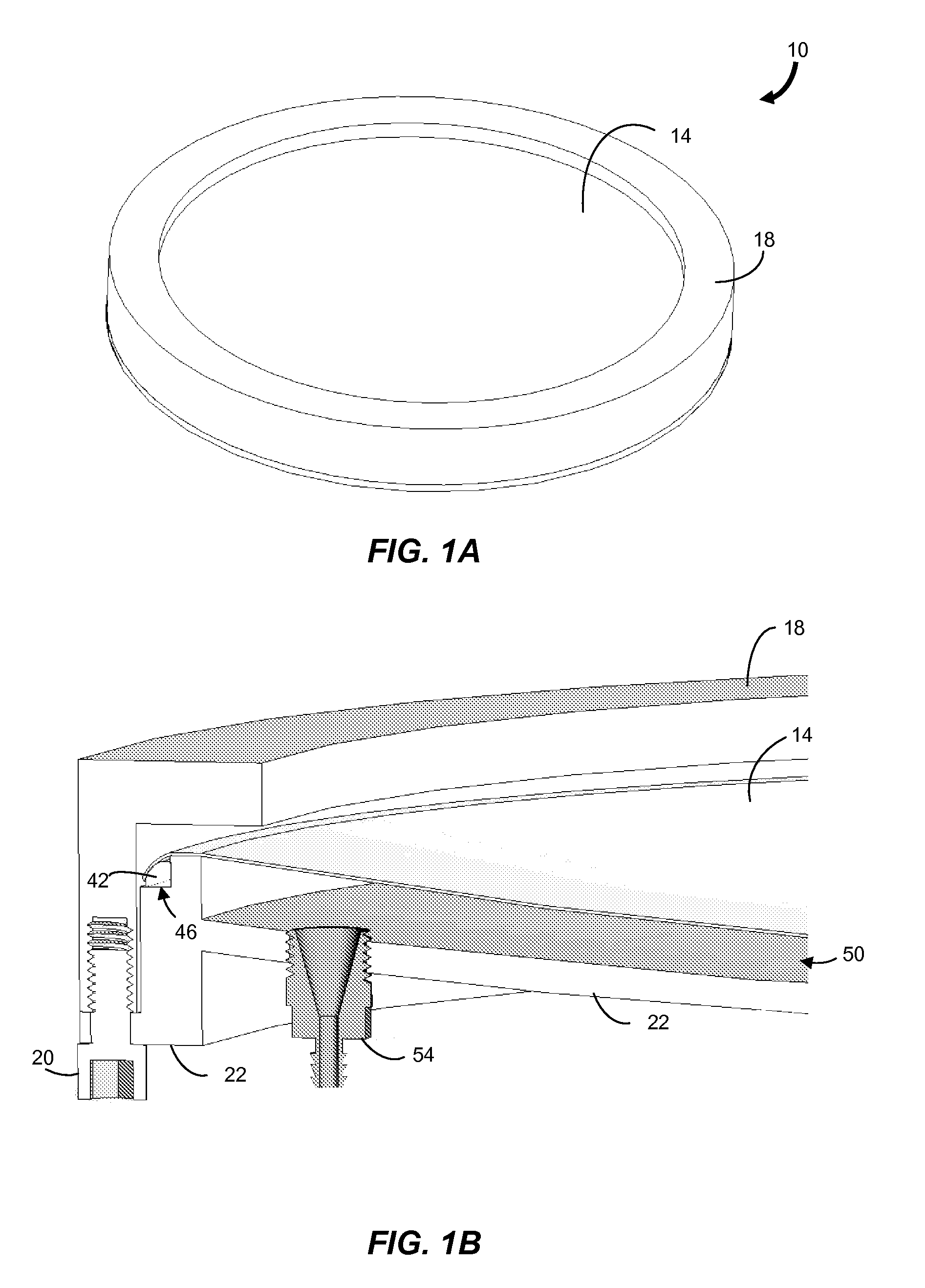 Magnetic membrane mirror