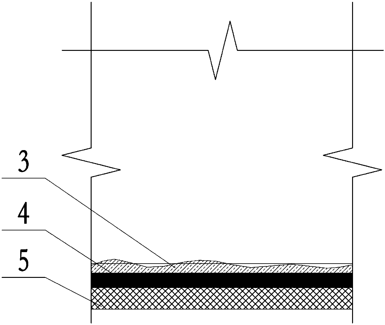 Repair method of tunnel secondary lining concrete exposed reinforcement