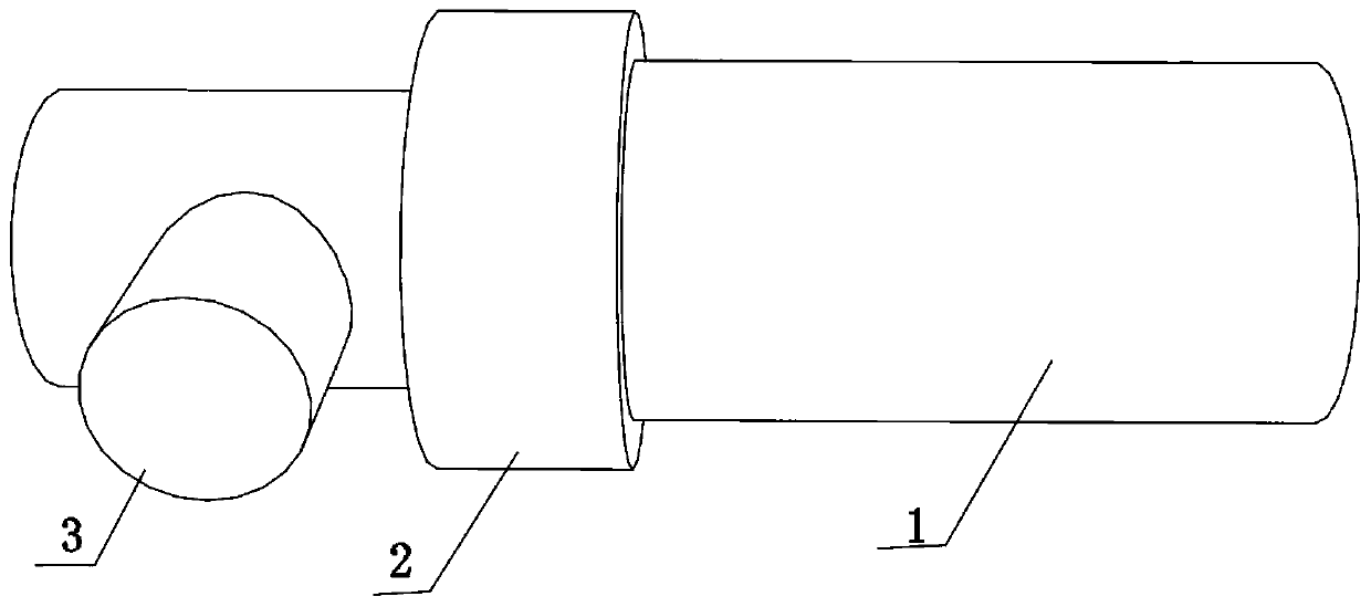 Plastic pipeline applicable to municipal sewer, provided with self-cleaning structure and used for pollution discharging and water drainage