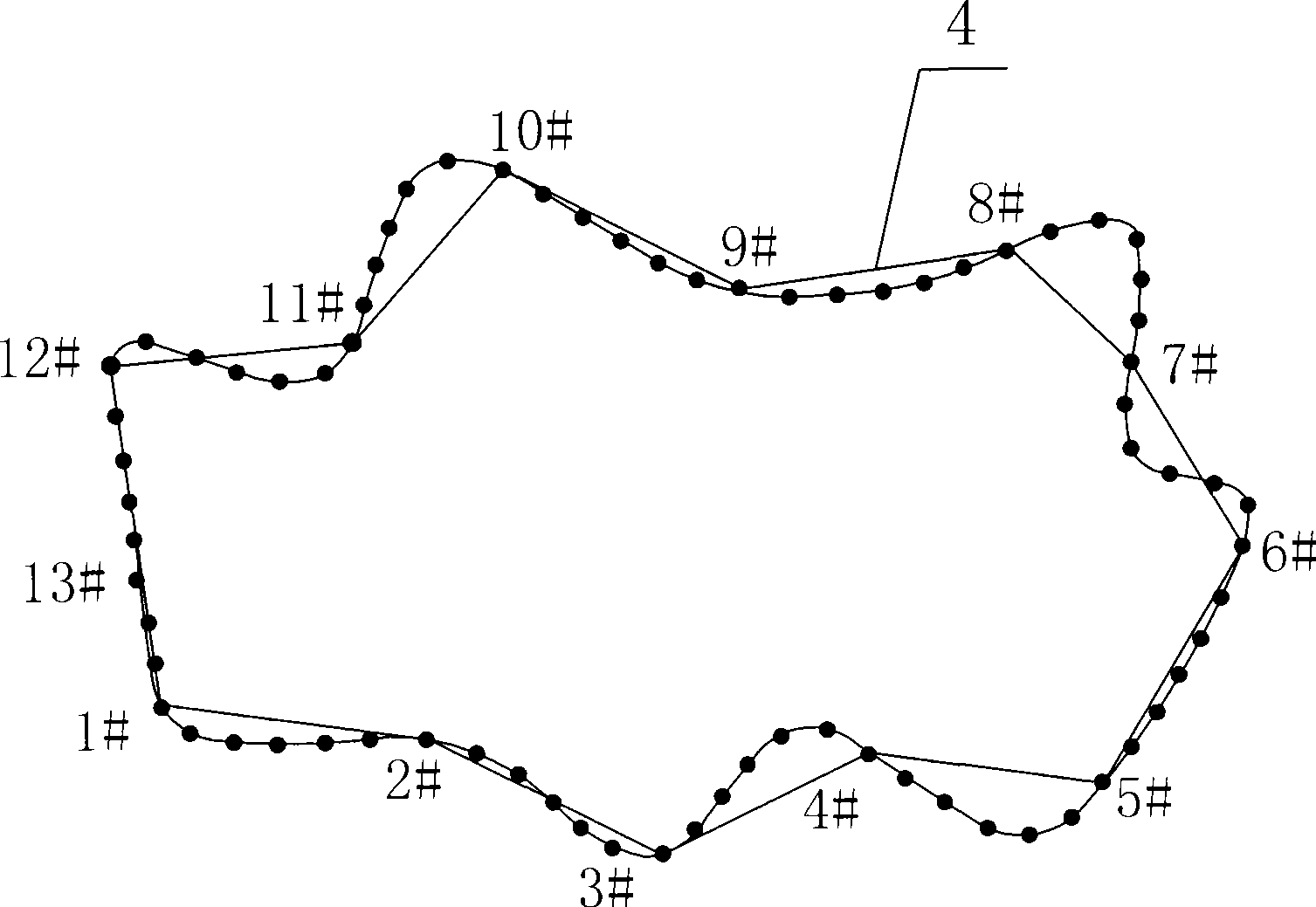 Method for calculating porous material hole structure fractal dimension