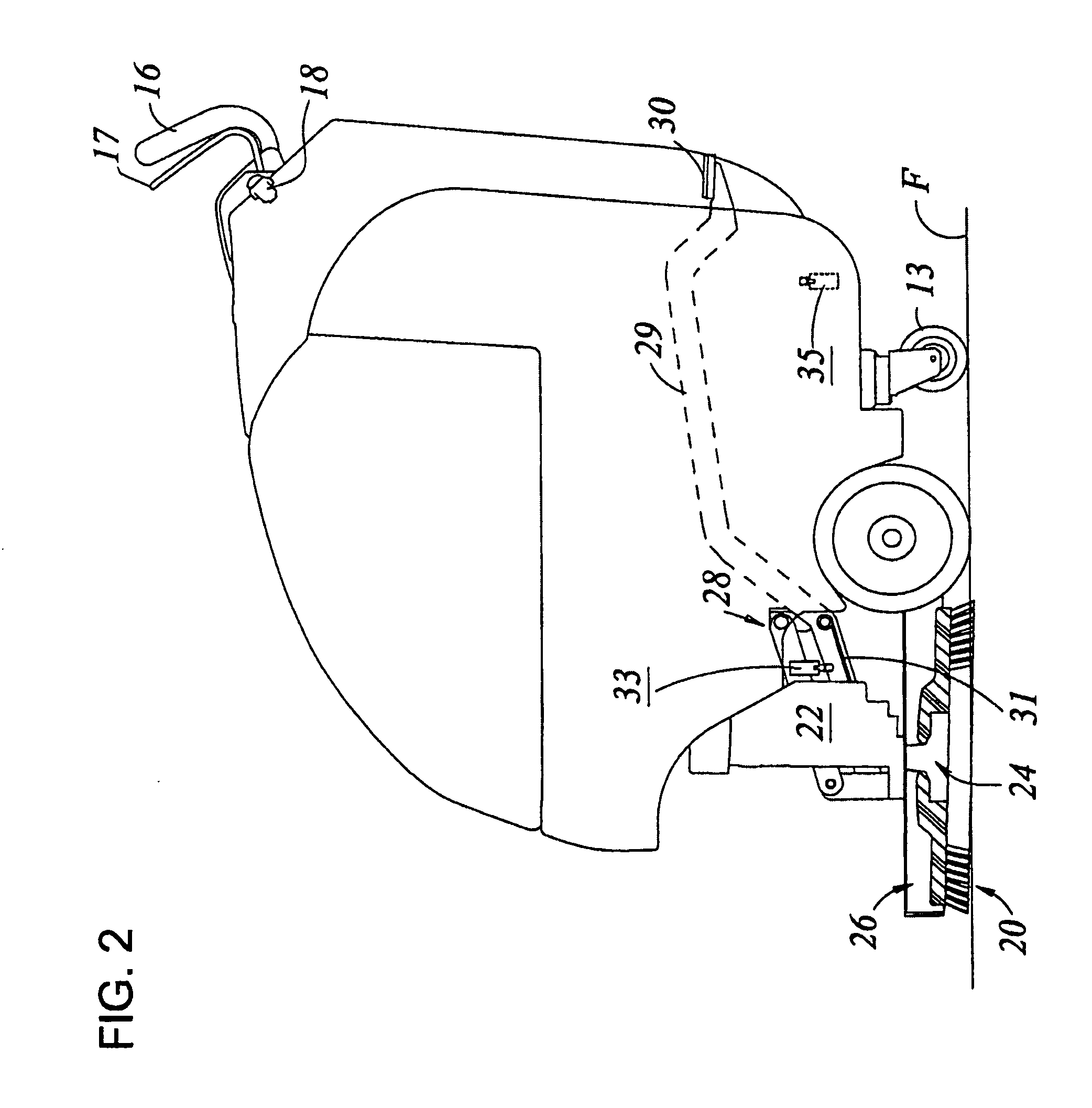 Ozone injection for continuous flow cleaning systems