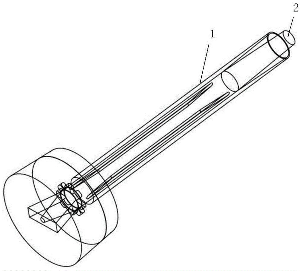 Dielectric-filled circular waveguide circularly polarized antenna