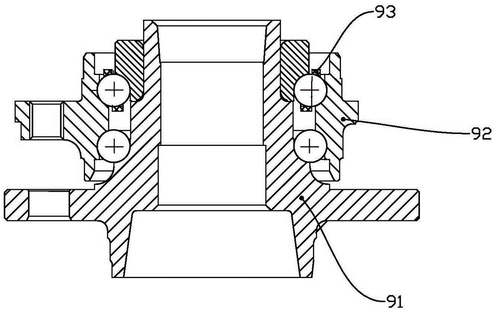 Hub bearing negative windage detection method