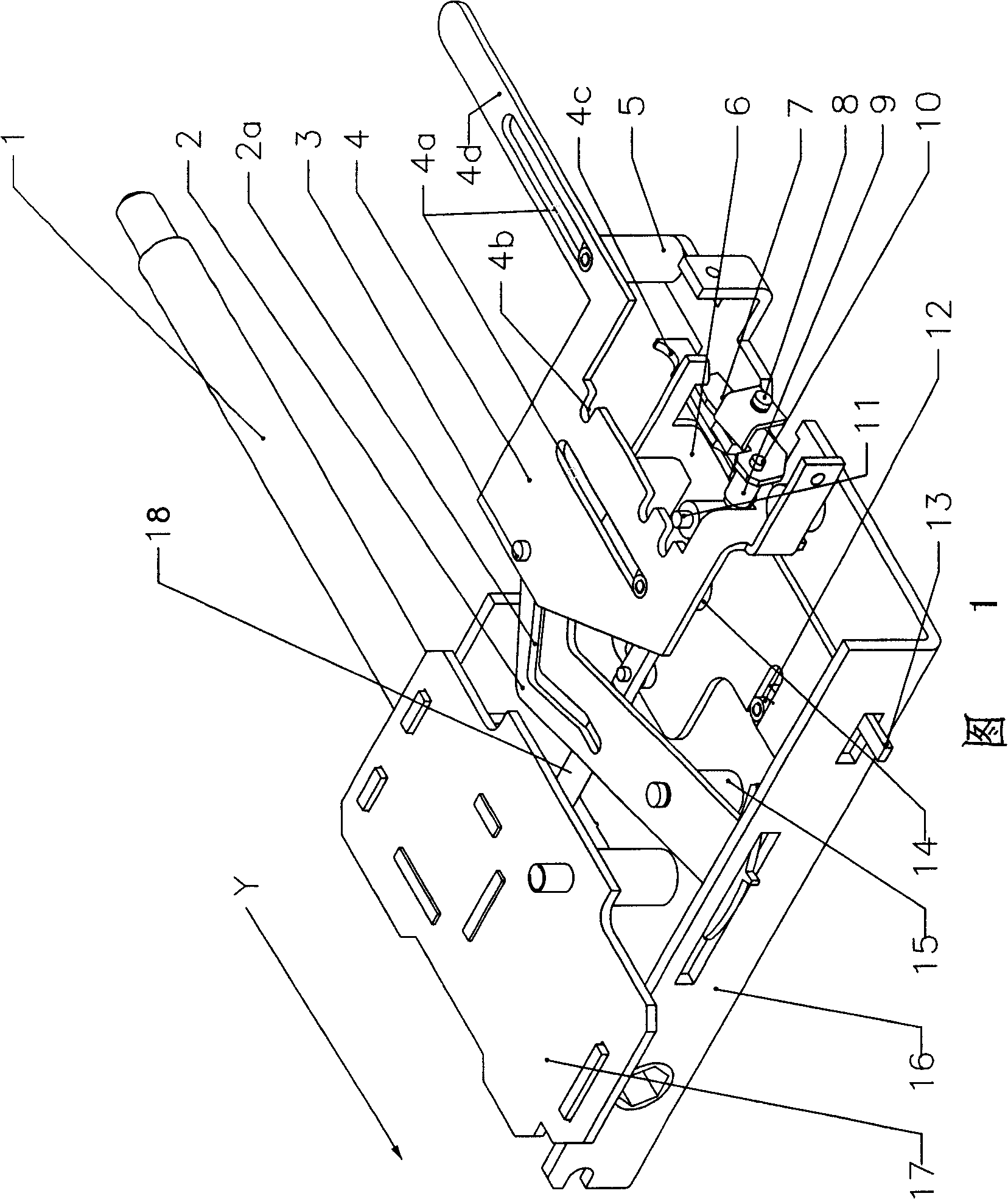 Position indicating and locking device