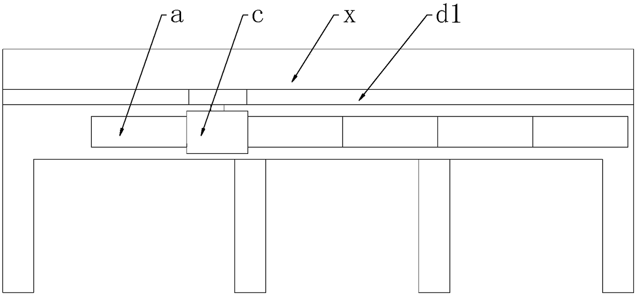 Road and bridge project side-hanging power generation system