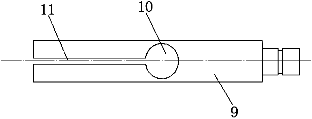 Base material surface punching device for production of metal wire-drawing color films