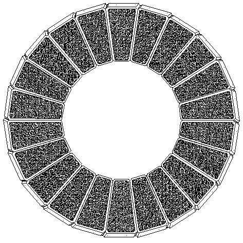 Ceramic grid enhanced metal matrix composite perform and preparation method thereof