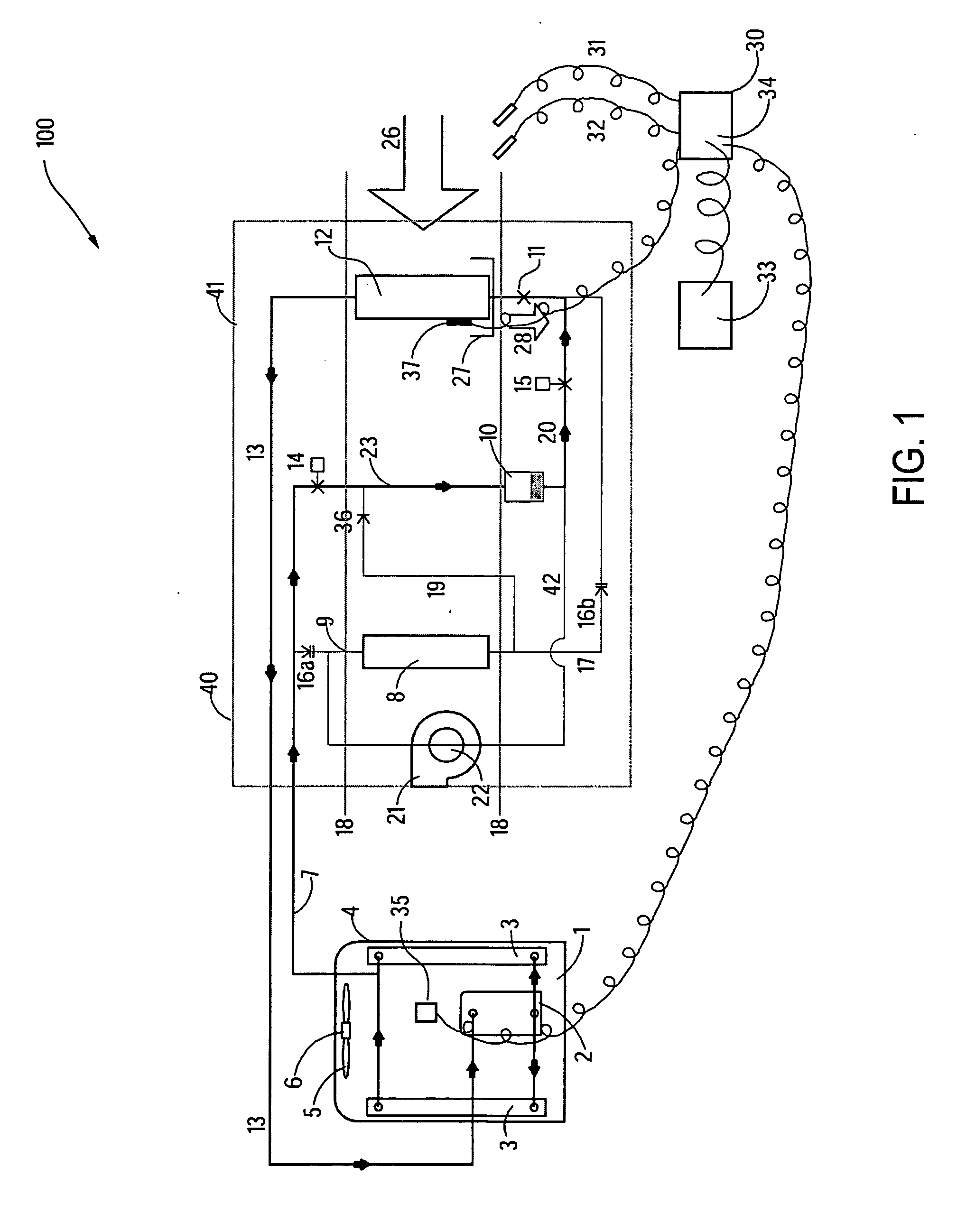 Integrated dehumidification system