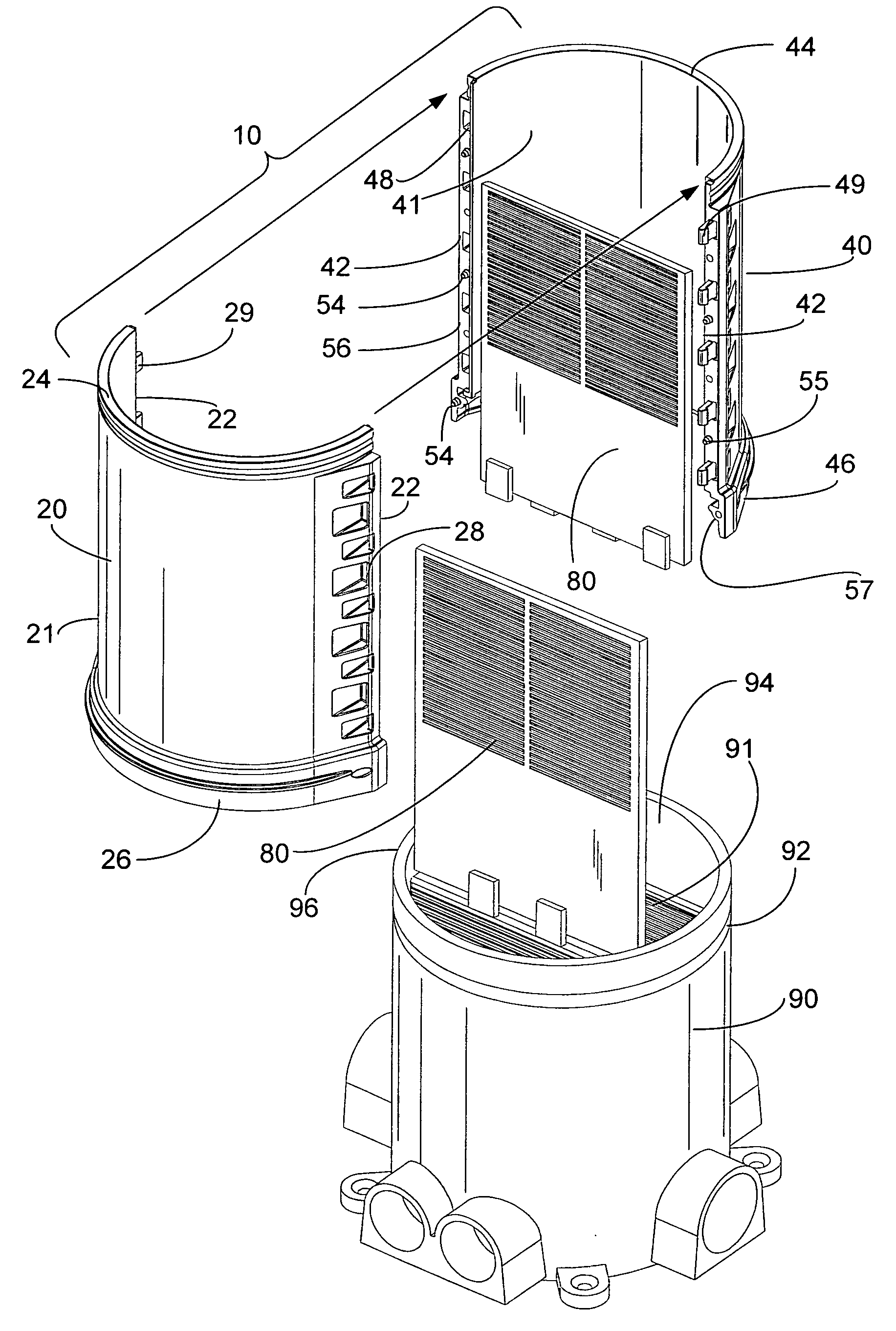 Extension tube for concrete floor boxes