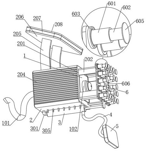 Optical camera shooting assembly of vehicle-mounted automobile data recorder